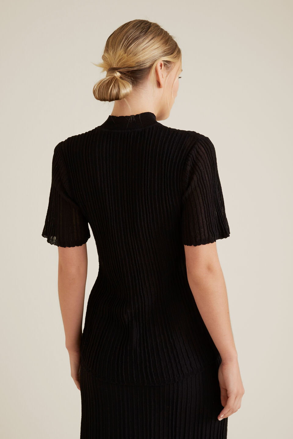 High Neck Knit  