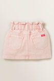 Paperbag Denim Skirt  Blush  hi-res