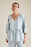 Tencel Blouson Top    hi-res