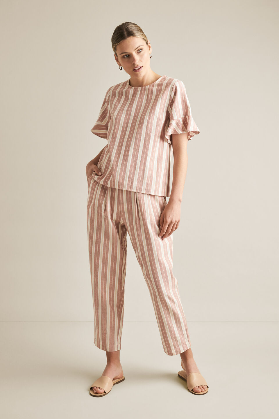 Boho Stripe Blouse  Stripe