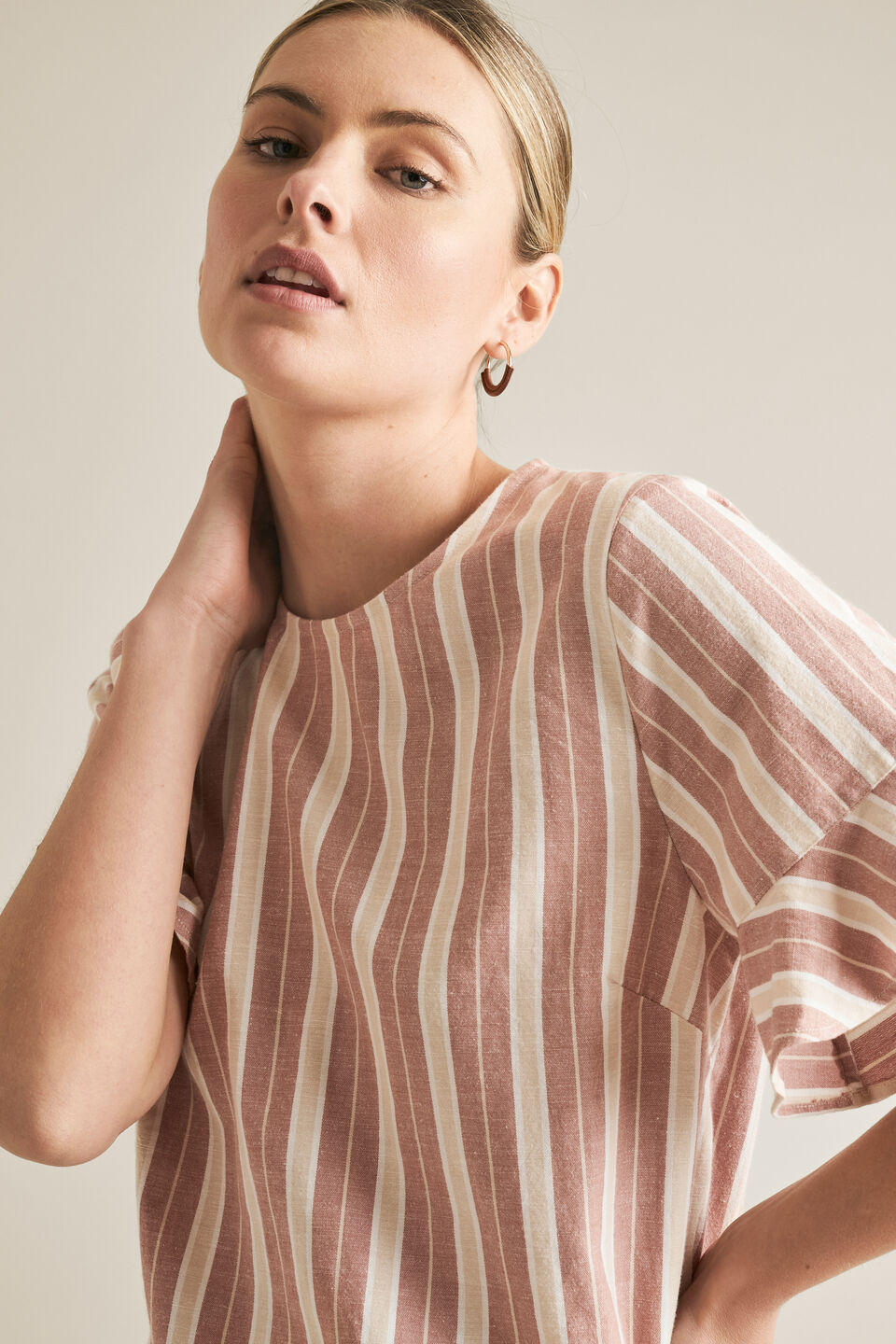 Boho Stripe Blouse  Stripe