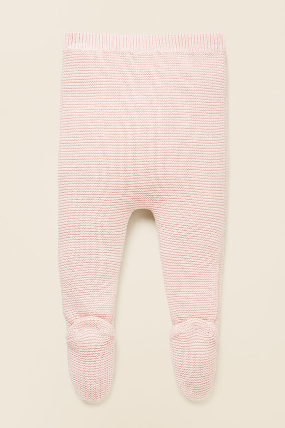 Mixy Knit Footed Legging  Pretty Pink  hi-res