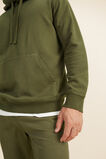 Mens Cotton Hoodie  Army Green  hi-res