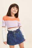 Colourblock Sweater  Multi  hi-res