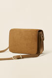 Chain Detail Cross Body Bag  Cognac  hi-res