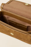 Chain Detail Cross Body Bag  Cognac  hi-res