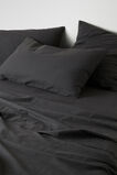 Alba King Flat Sheet  Charcoal  hi-res