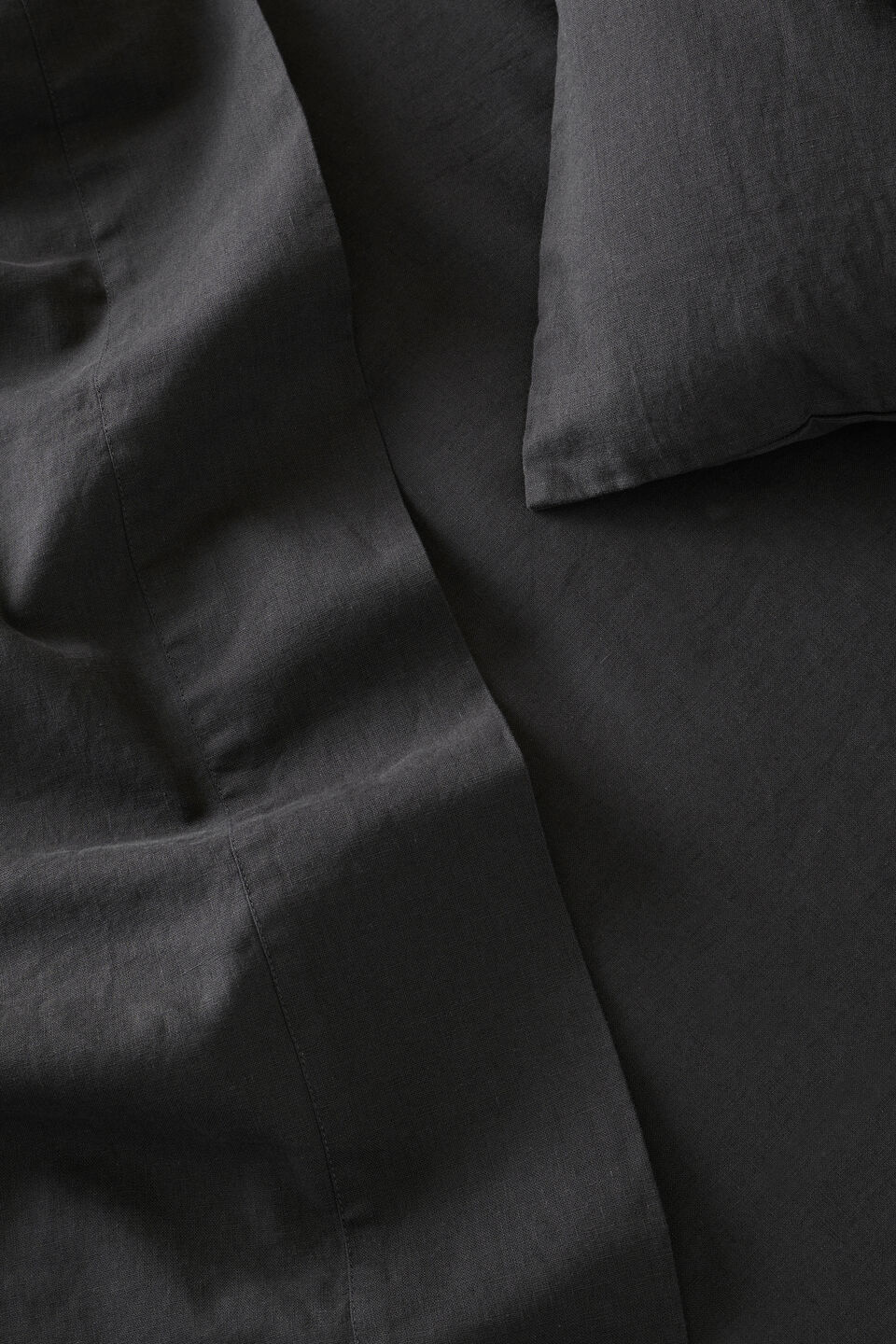 Alba King Flat Sheet  Charcoal