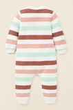 Stripe Knit Jumpsuit  Multi  hi-res