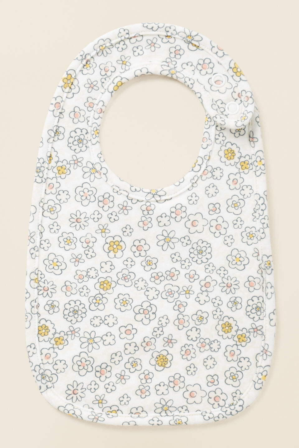 Floral Bib  Canvas