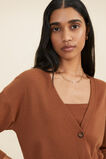 Babywool Cardigan  Mahogany  hi-res