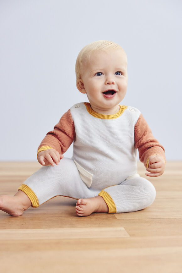Colourblock Jumpsuit  Multi  hi-res