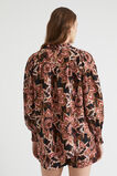 Floral High Neck Blouse  Vintage Floral  hi-res