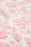 Vintage Paisley Print Scarf  Bubblegum Pink  hi-res