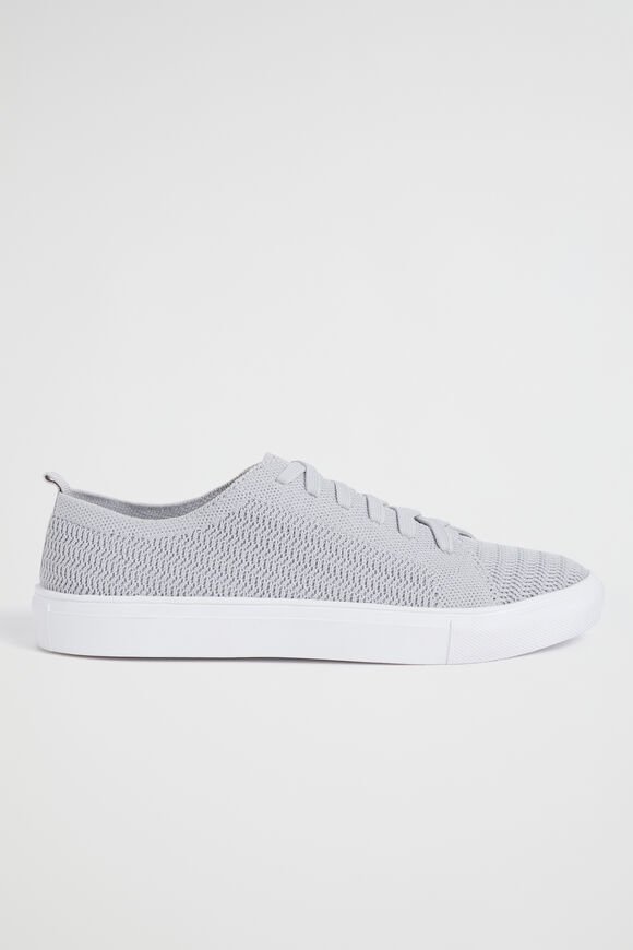 Josie Knit Sneaker  Grey  hi-res