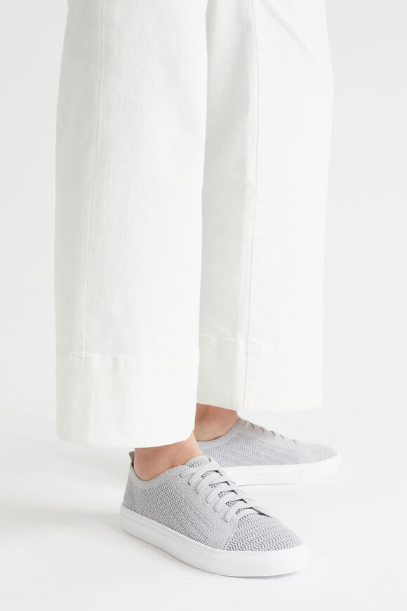 Josie Knit Sneaker  Grey  hi-res