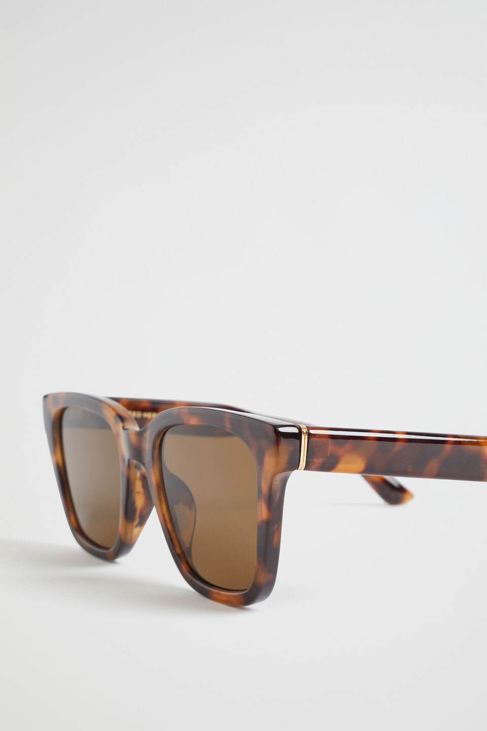 Danielle D Frame Sunglasses  Dark Tort