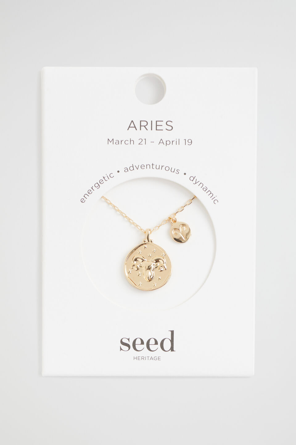 Zodiac Necklace  Aries