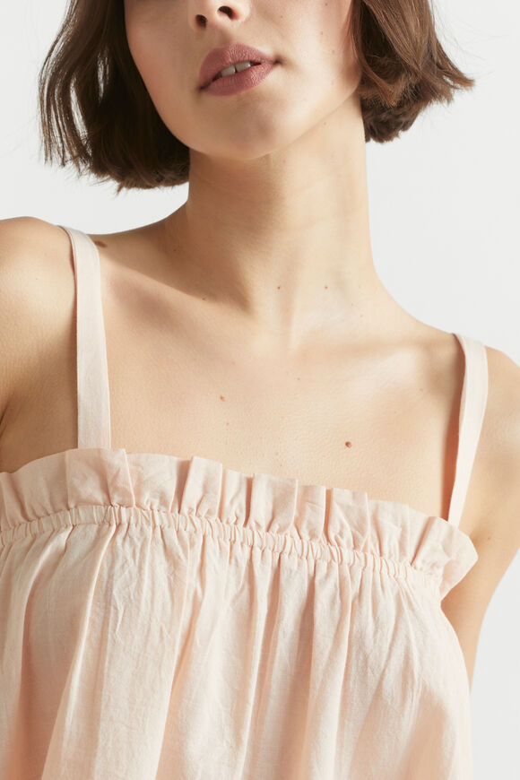 Cotton Frill Cami  Blush  hi-res