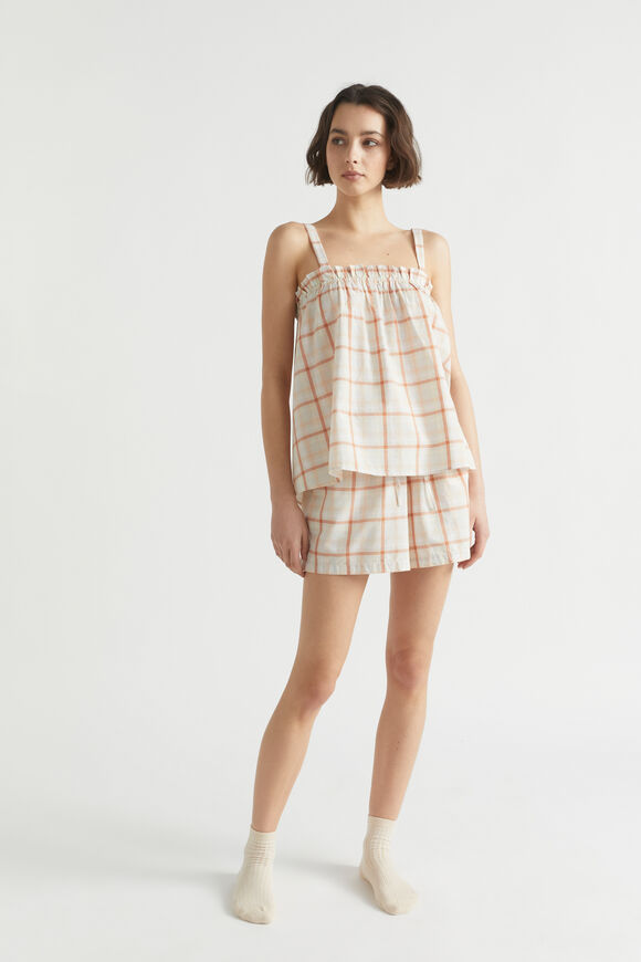 Cotton Frill Cami  Multi  hi-res