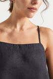 Core Linen Camisole  Deep Navy  hi-res