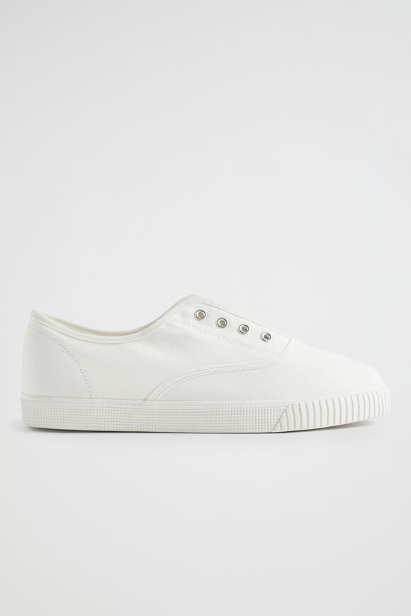 Rose Slip On Sneaker  White  hi-res