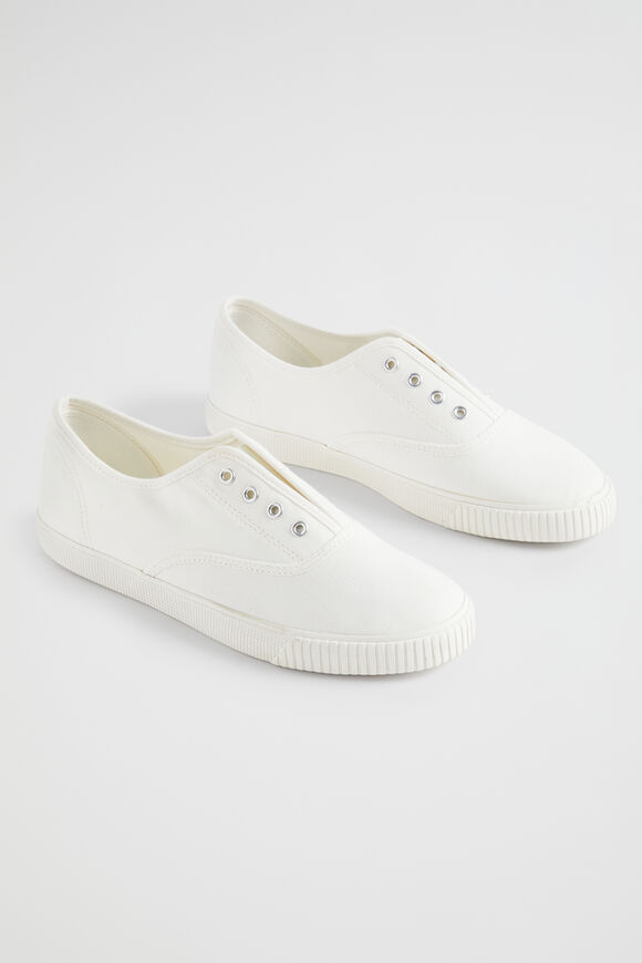 Rose Slip On Sneaker  White  hi-res