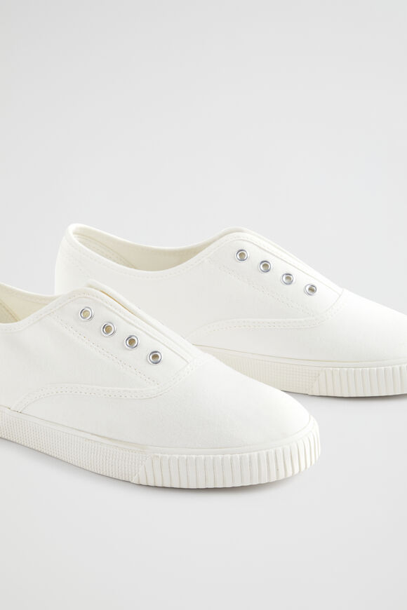 Rose Slip On Sneaker  White  hi-res
