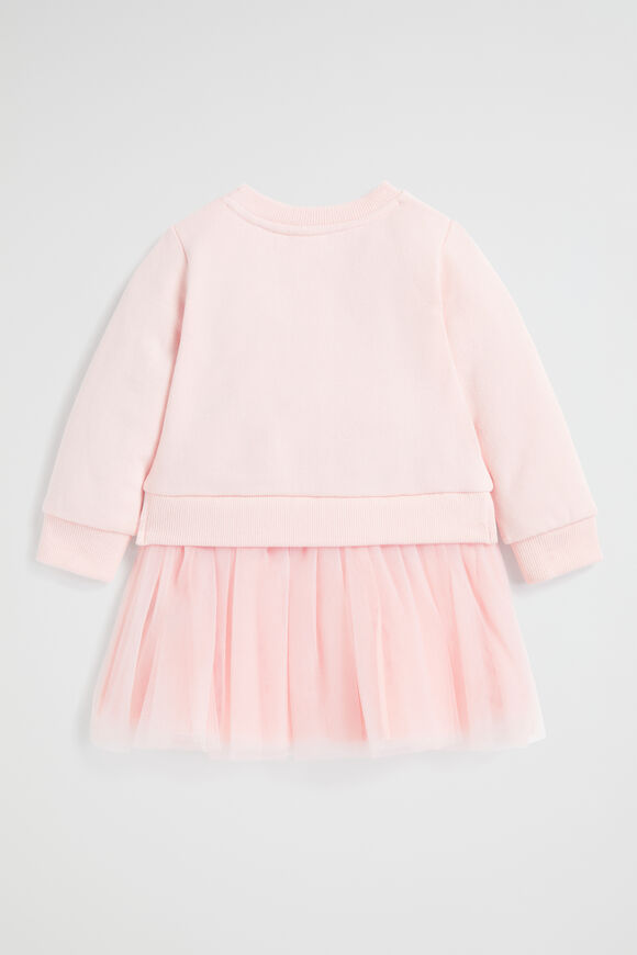 Core Logo Tutu Dress  Dusty Rose  hi-res