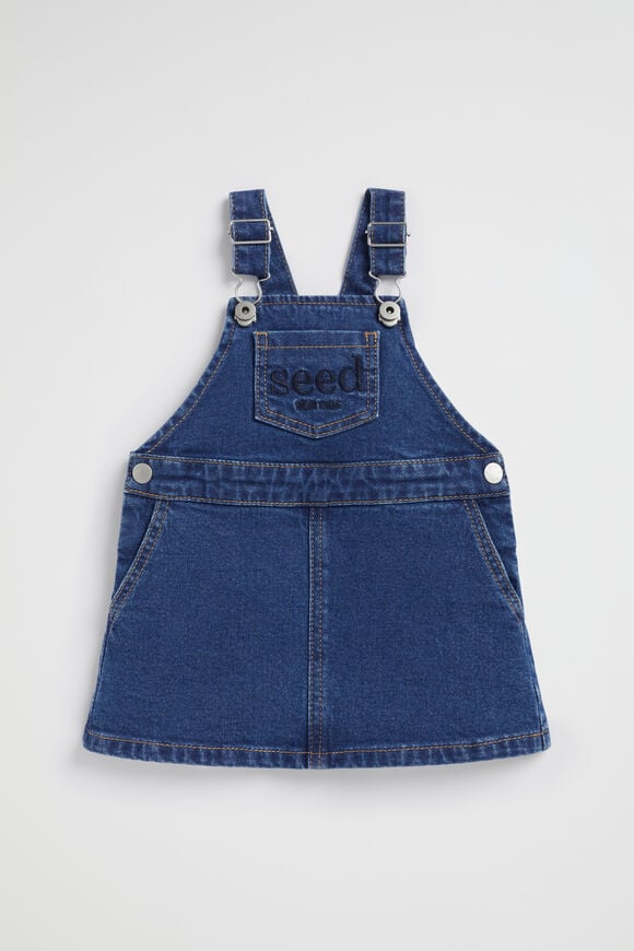 Core Logo Pinafore  Indigo  hi-res
