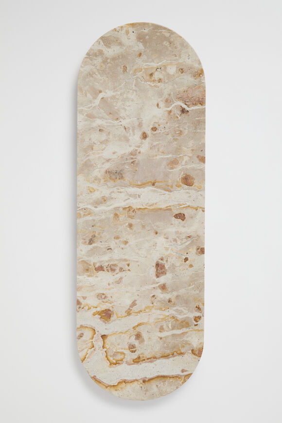 Marble Long Platter  Sand Dune  hi-res