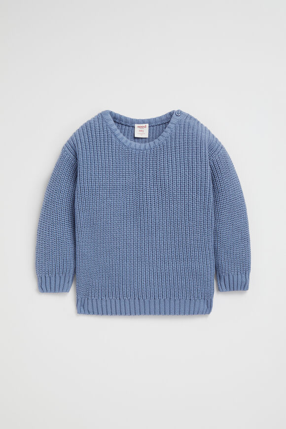 Knitted Jumper  Indigo  hi-res
