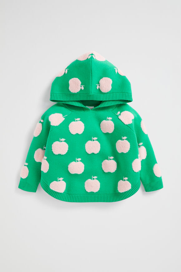 Apple Poncho  Pea Green  hi-res