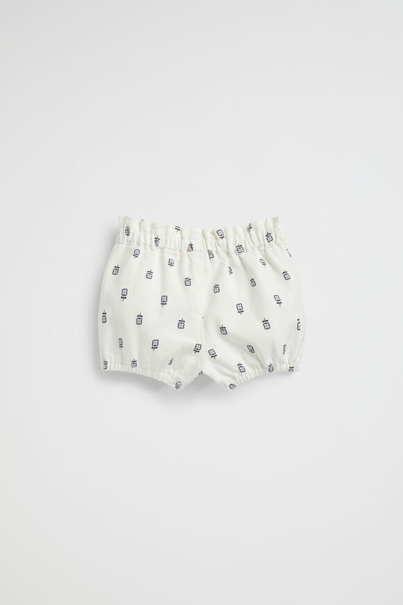Floral Denim Short  Canvas Wash  hi-res