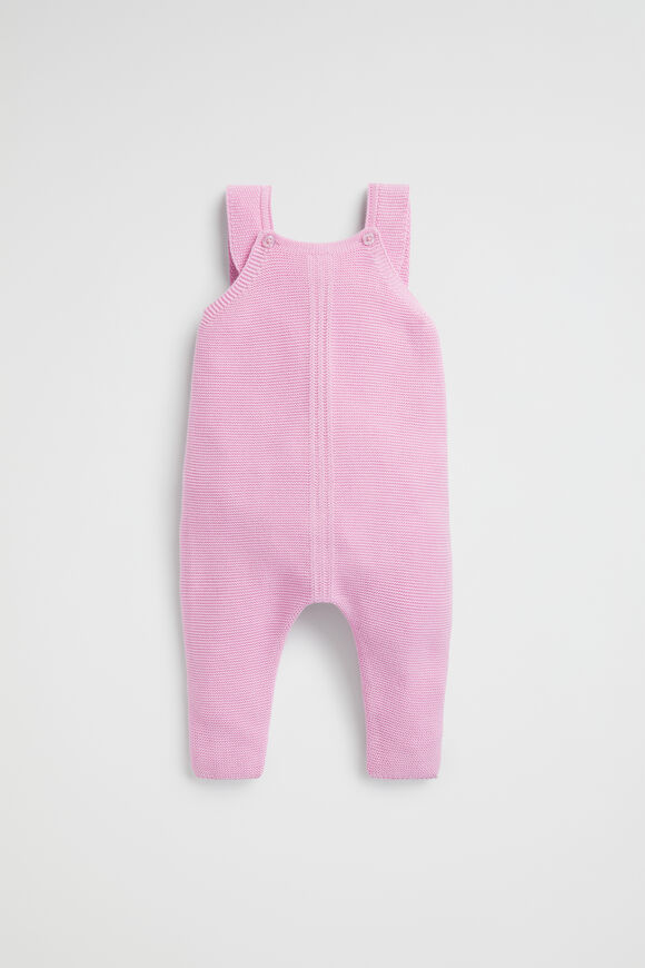 Frill Knit Overall  Lilac  hi-res