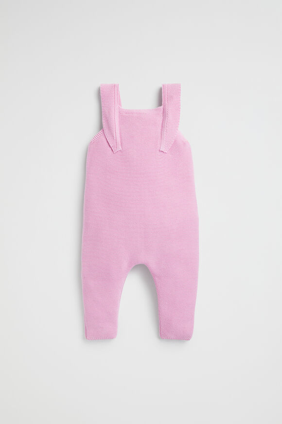 Frill Knit Overall  Lilac  hi-res