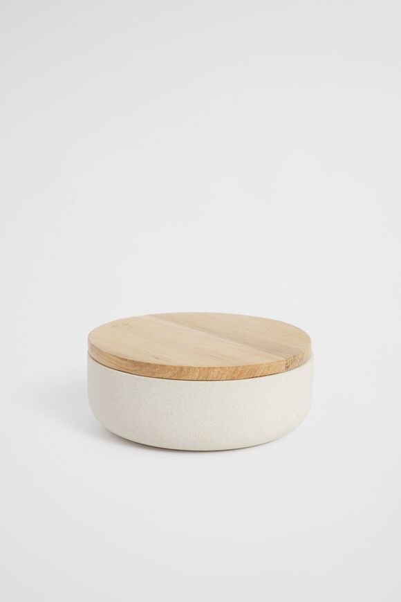 Sandstone Wood Bowl Small  Sandstone  hi-res