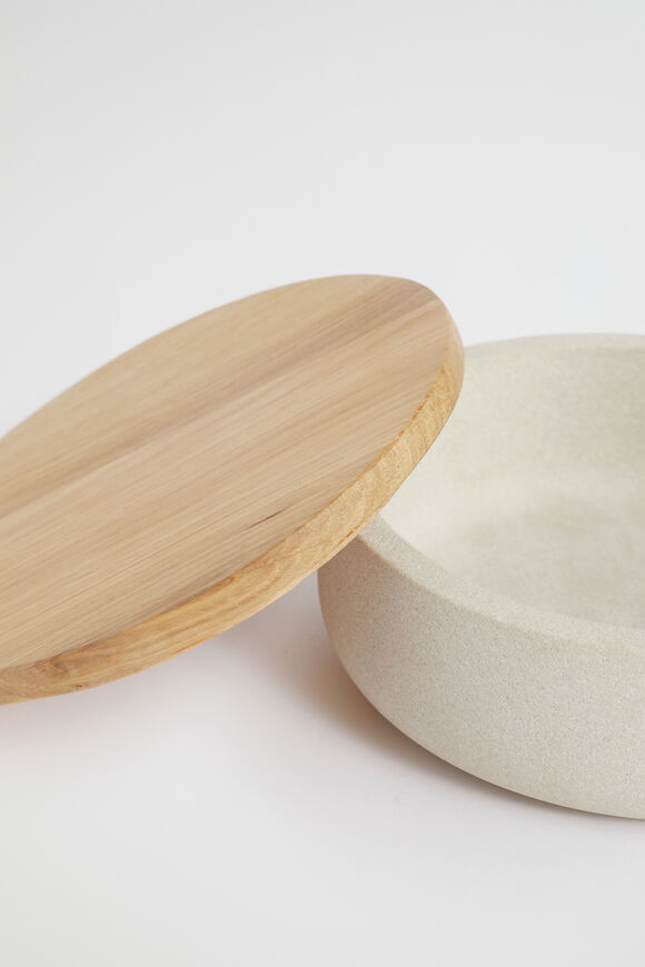 Sandstone Wood Bowl Small  Sandstone  hi-res