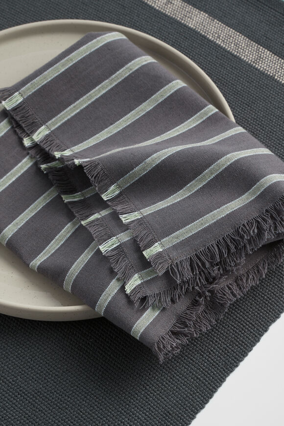 Levi Napkin Set Of 4  Graphite  hi-res