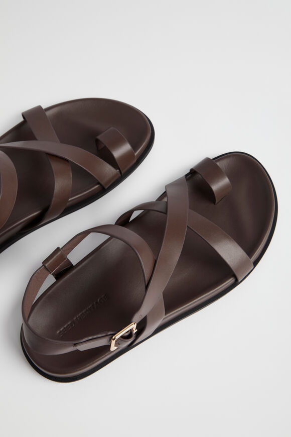 Tori Footbed Sandal  Chocolate  hi-res