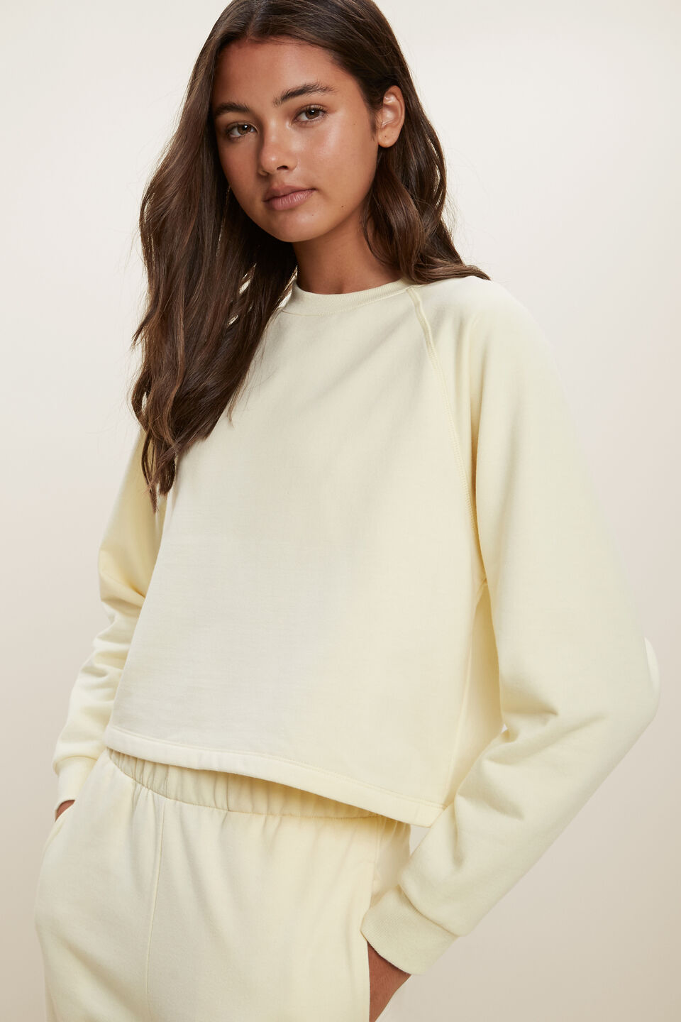 Cropped Sweater  Buttercup