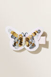 Sequin Butterfly Clip  Multi  hi-res