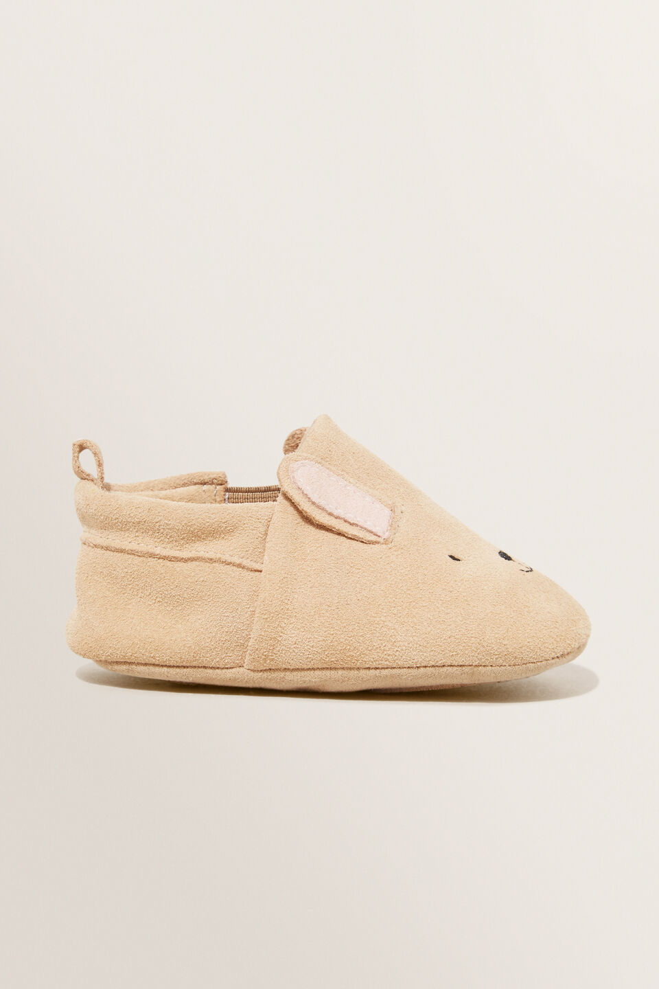 Bunny Slip On  Tan