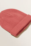 Rib Beanie  Strawberry Jam  hi-res