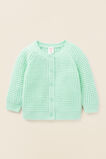 Raglan Knit Cardigan  Fresh Mint  hi-res