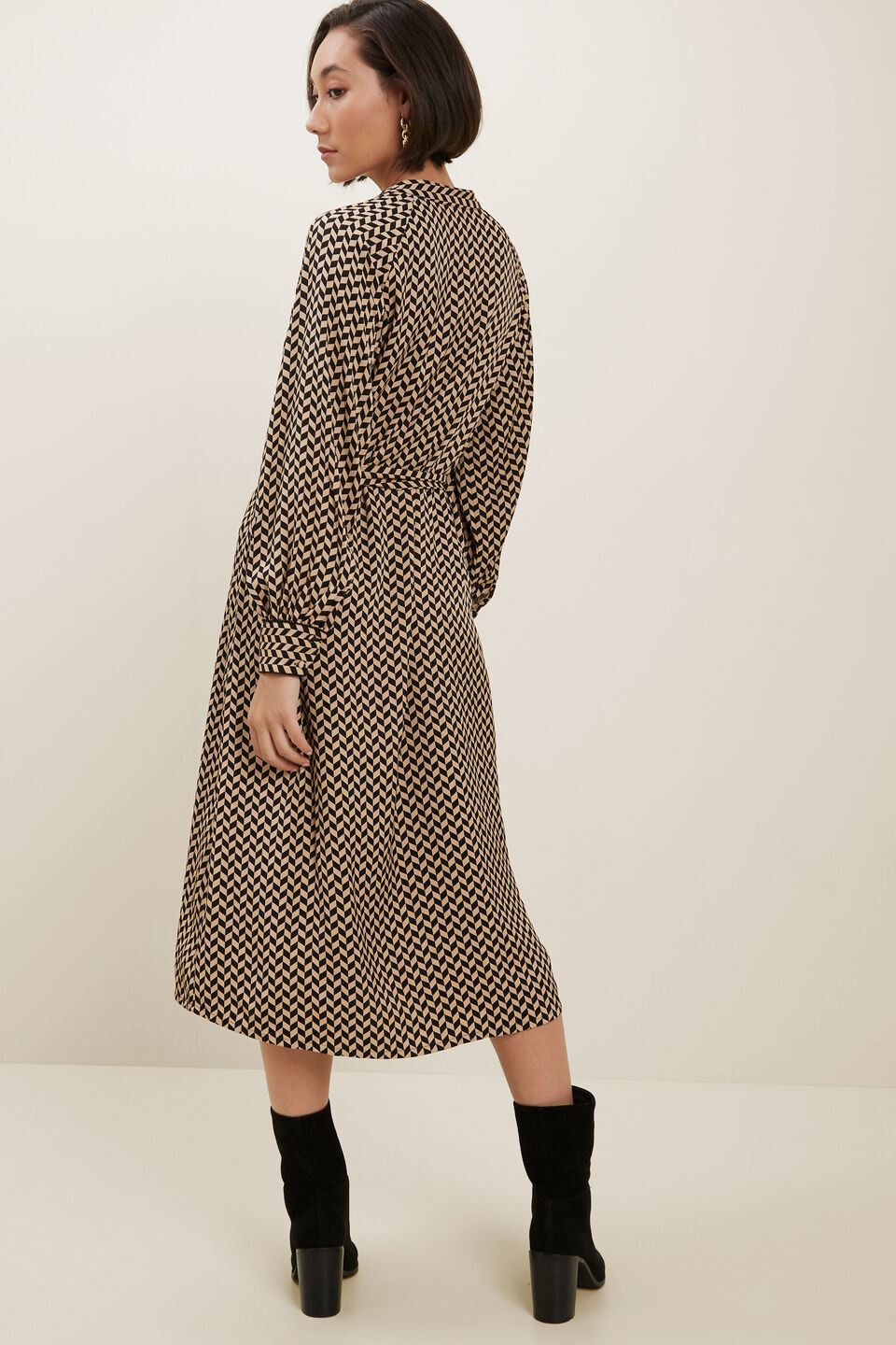 Geo Midi Dress  Geo