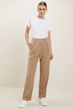 Wide Leg Suit Trouser  Honey Dew  hi-res