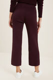 Rib Knit Pants  Ruby Plum  hi-res