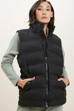 Puffer Vest  Black  hi-res