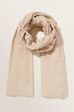 Houndstooth Check Scarf  Honey Dew  hi-res